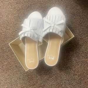 Marc Fisher slide sandals